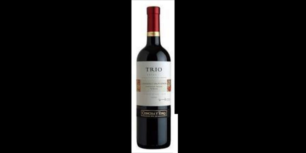 Trio Reserva Cabernet Sauvignon, Shiraz, Cabernet Franc Red Wine, 12 x 750 ml