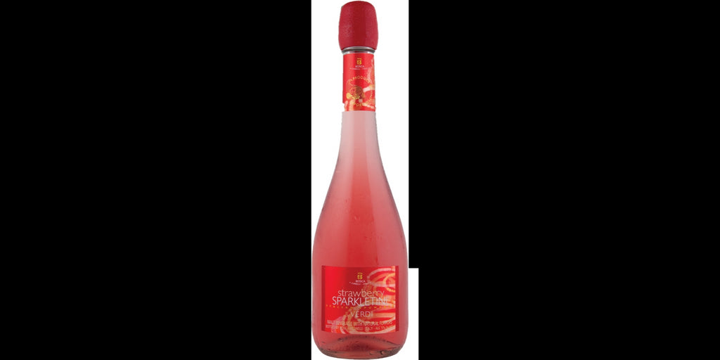Verdi Strawberry Sparkletini Sparkling Wine, 12 x 750 ml