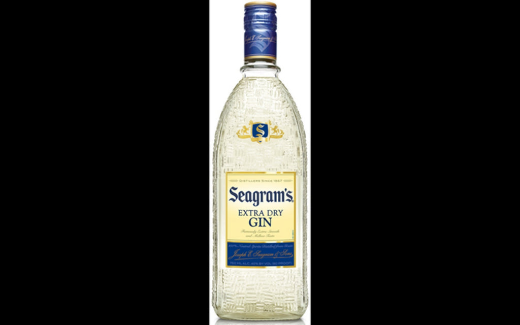 Seagram's Extra Dry Gin, 12 x 1 L