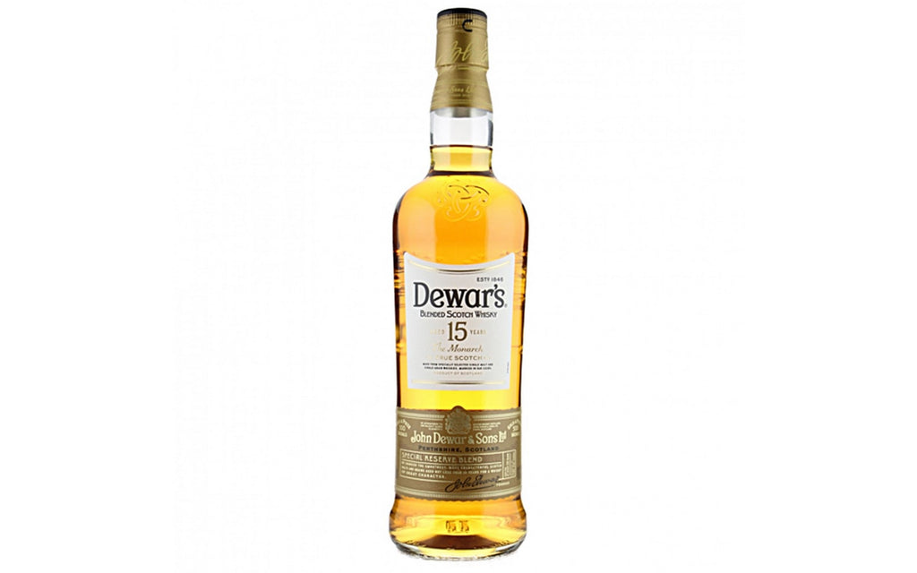 Dewars Blended Scotch Whisky, 15 Years, 12 x 750 ml