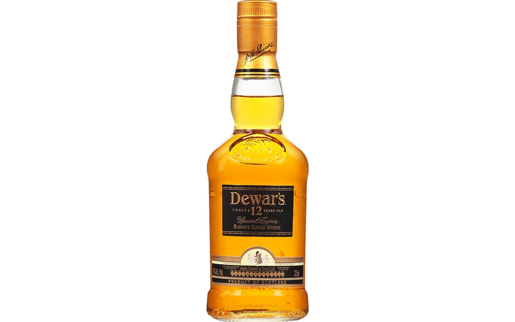 Dewars Blended Scotch Scotch Whisky, 12 Years (8048023103), 12 x 375 ml