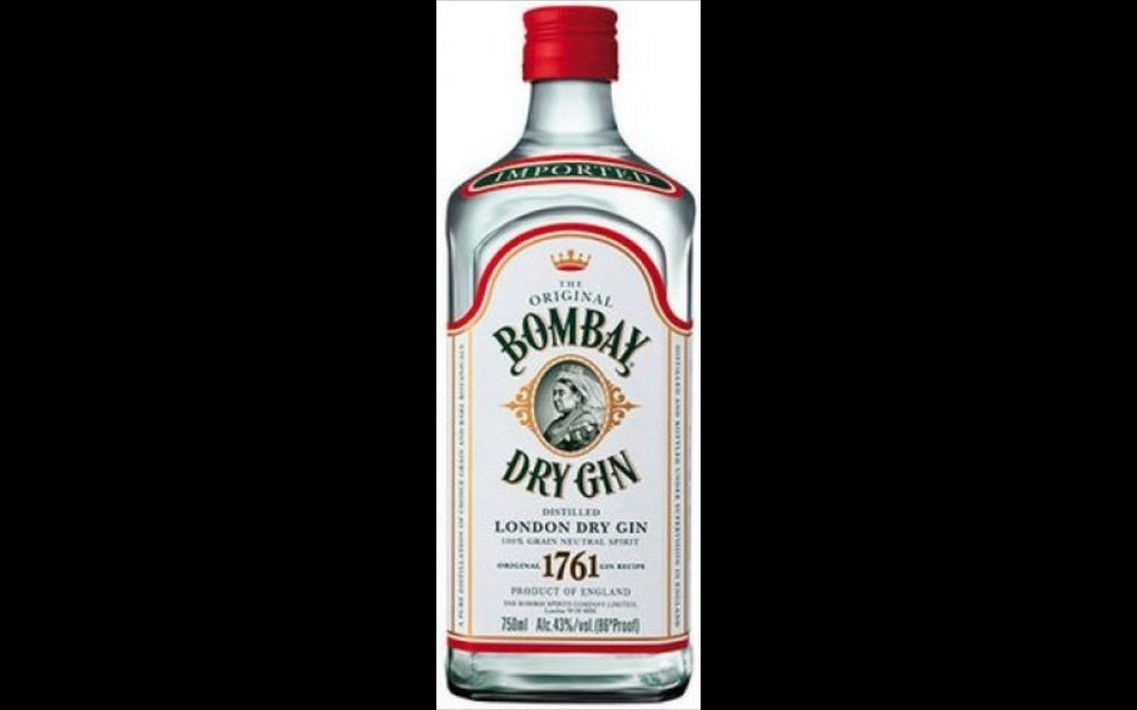 Bombay London Dry Gin, 12 x 750 ml