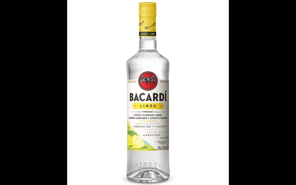 Bacardi Limon Rum, 12 x 750 ml