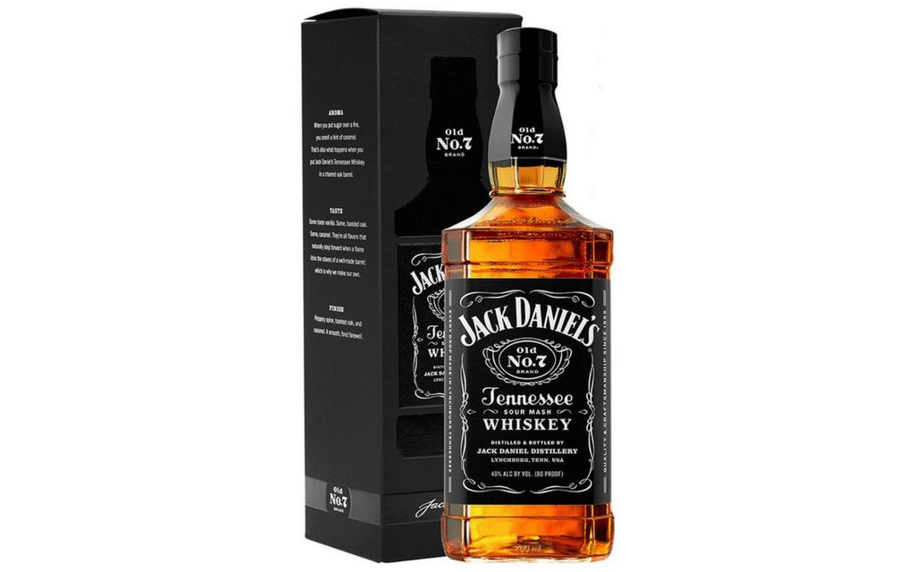 Jack Daniels Black Label Whisky, 12 x 750 ml