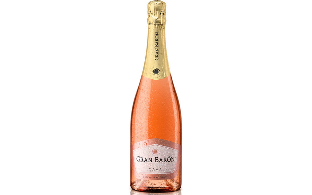 Gran Baron Cava Rose Sparkling Wine, 750 ml