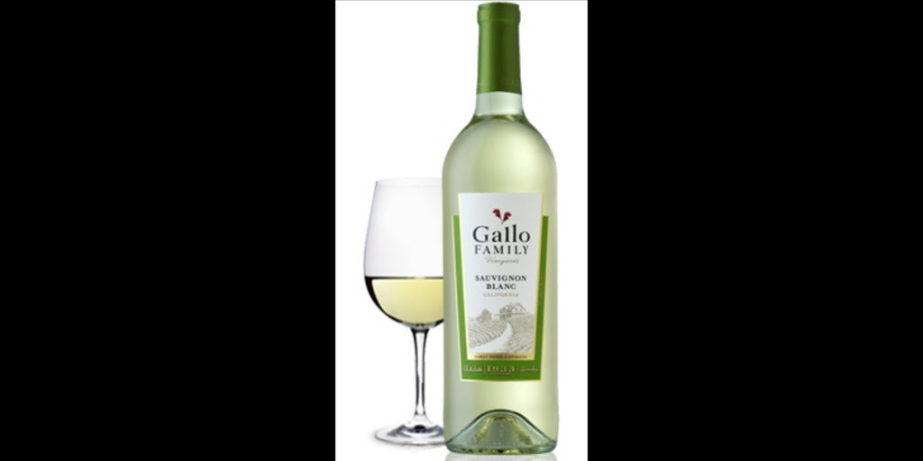 Gallo Family Vineyards Sauvignon Black White Wine, 12 x 750 ml