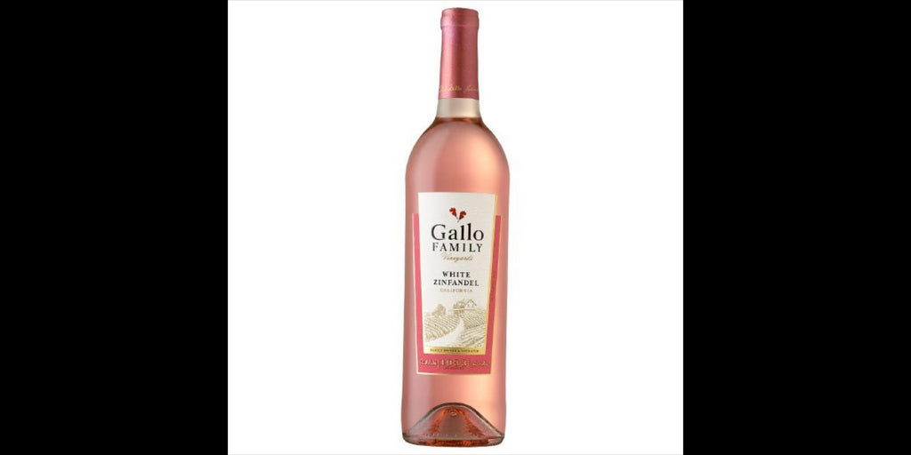 Gallo Family Vineyards White Zinfandel Rose Wine, 12 x 750 ml