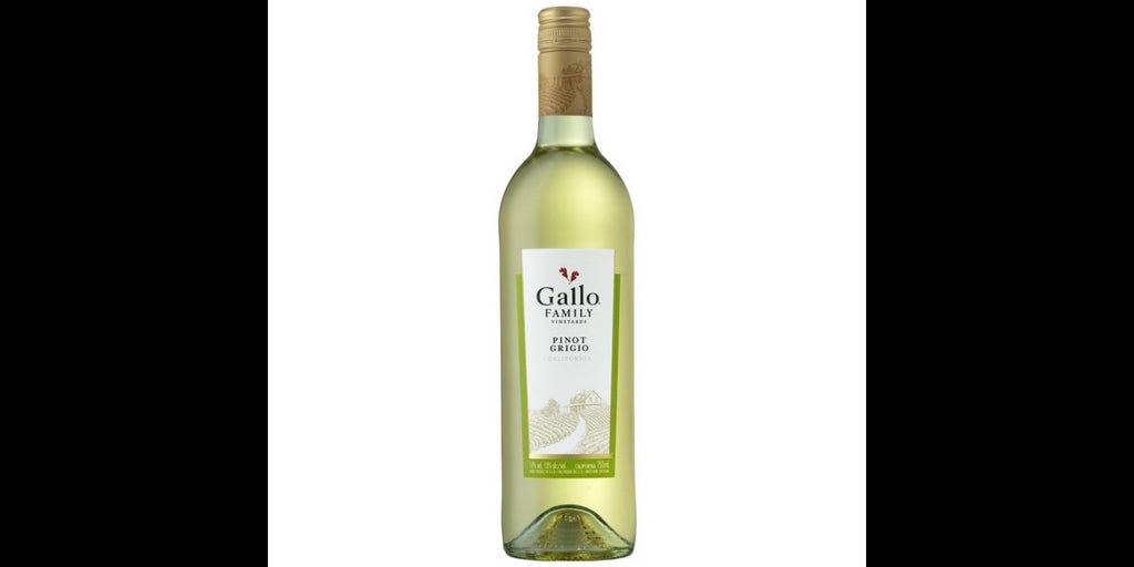Gallo Family Vineyards Pinot Grigio White Wine, 12 x 750 ml