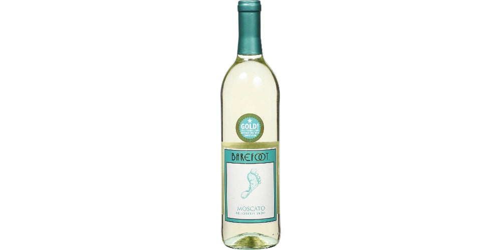 Barefoot Moscato White Wine, 12 x 750 ml