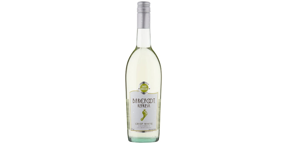 Barefoot Refresh Crisp White Spritzer Wine, 12 x 750 ml