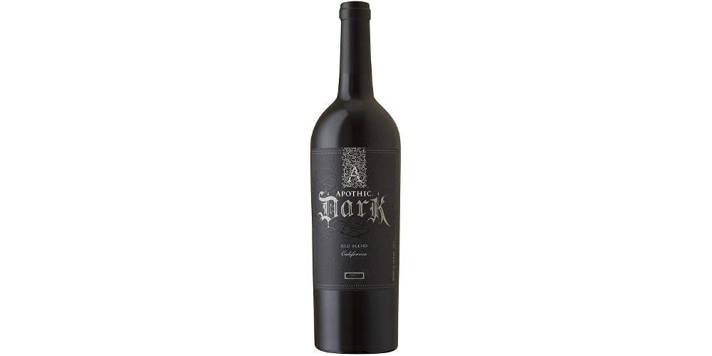Apothic Dark Red Blend Wine, 12 x 750 ml