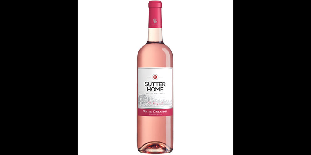 Sutter Home White Zinfandel Rose Wine, 12 x 750 ml