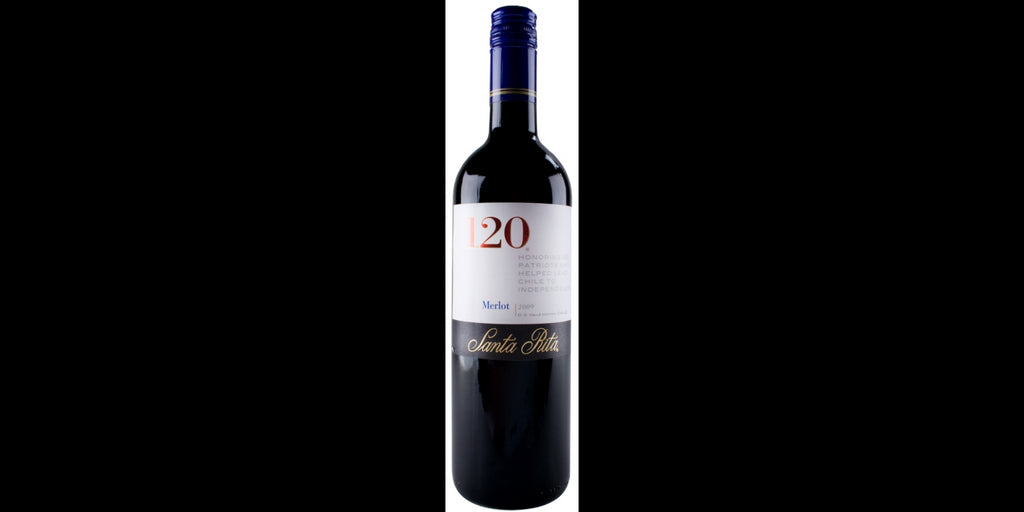 Santa Rita 120 Merlot Red Wine, 12 x 750 ml