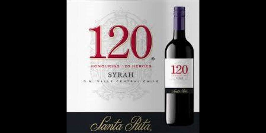 Santa Rita 120 Syrah Red Wine, 12 x 750 ml