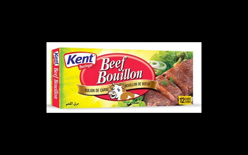 Kent Boringer Beef Bouillon Cubes, 12 x 10 gr