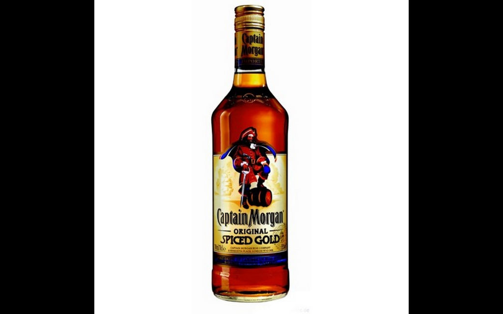 Captain Morgan Original Spiced Gold Rum, 12 x 1 L