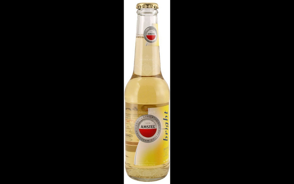 Amstel Bright Beer Bottles, 24 x 275 ml