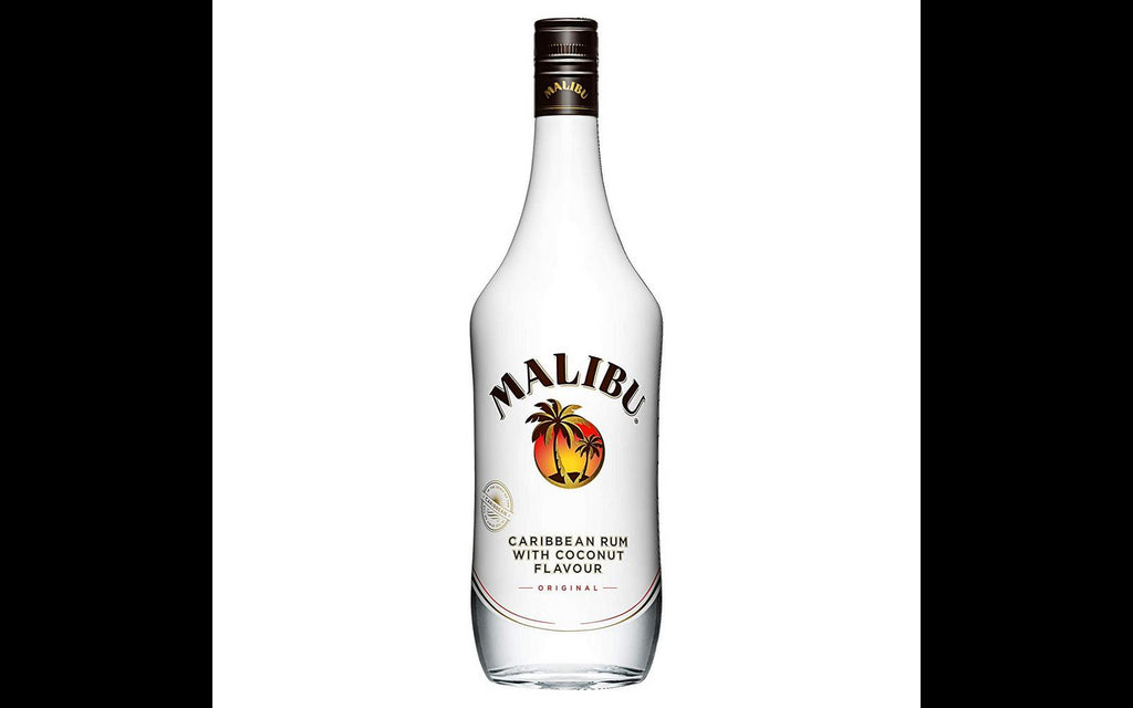 Malibu Caribbean Rum, 12 x 1 L