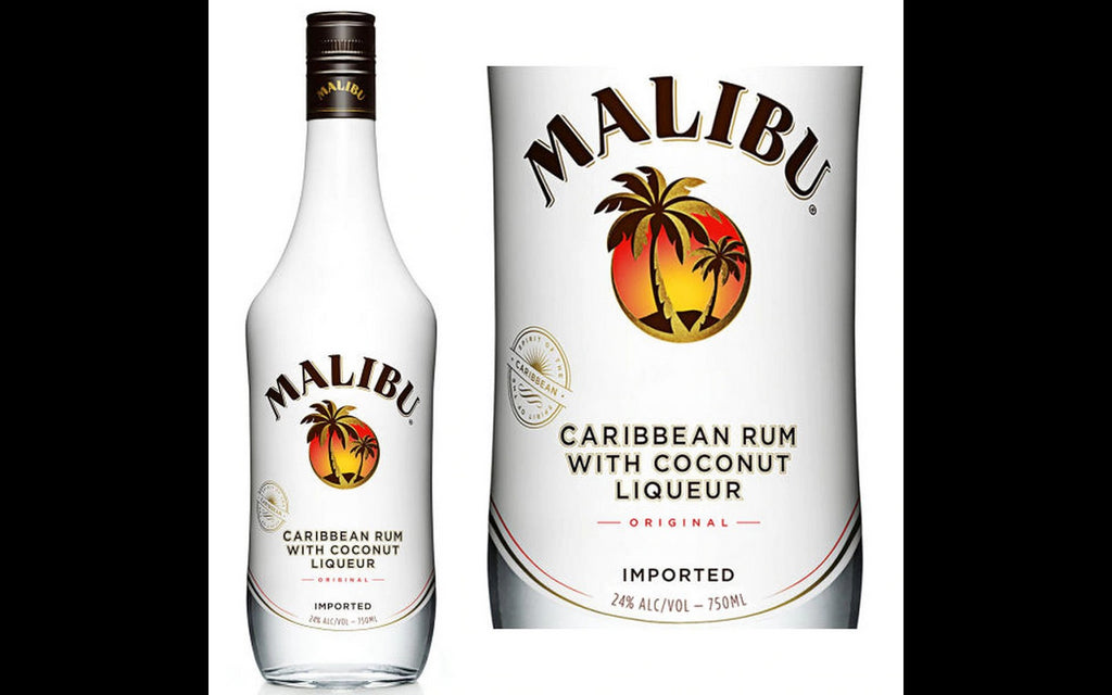 Malibu Caribbean Rum, 12 x 750 ml
