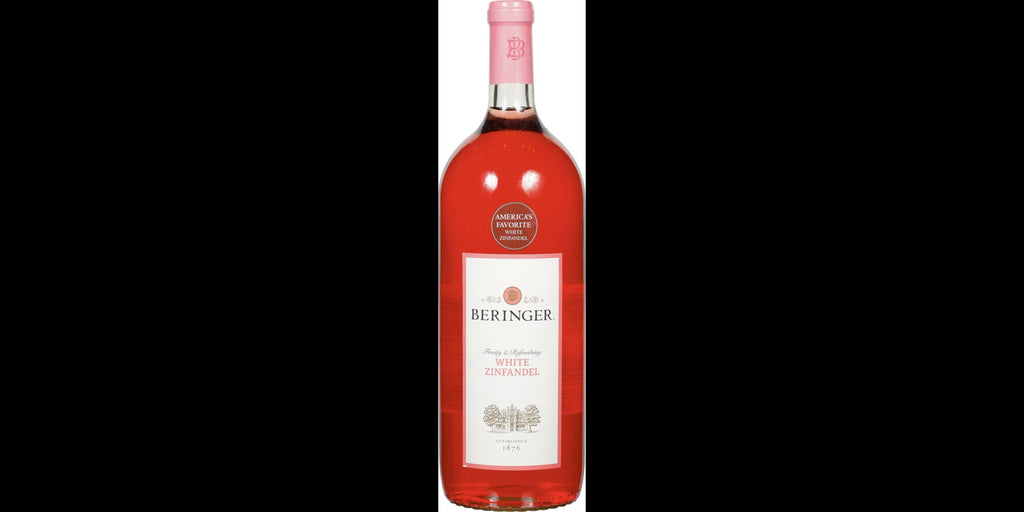Beringer White Zinfandel Rose Wine, 6 x 1500 ml