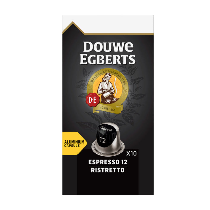 Douwe Egberts Espresso Ristretto Capsules, 10 pc