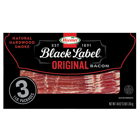 Hormel Black Label Bacon, 24 x 1 lb