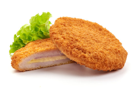 Chicken Cordon Bleu with Ham and Cheese Sauce, kg