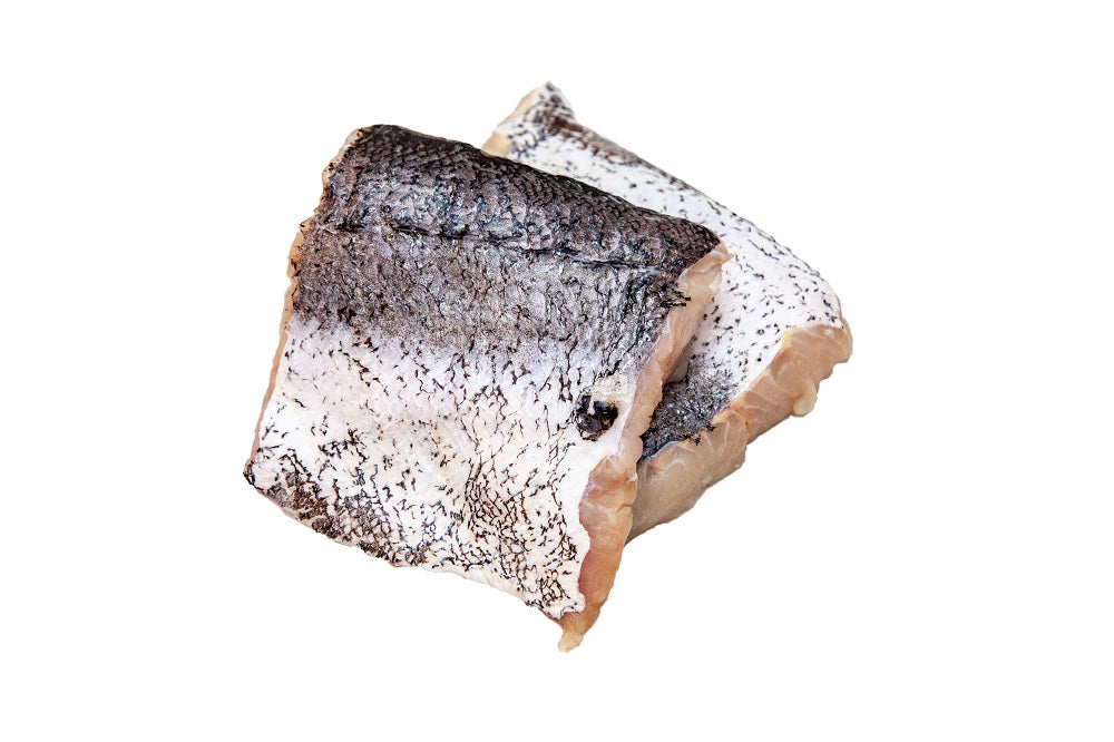 Hake Fish Fillet, Skin-On, 6-9 oz, 1 kg