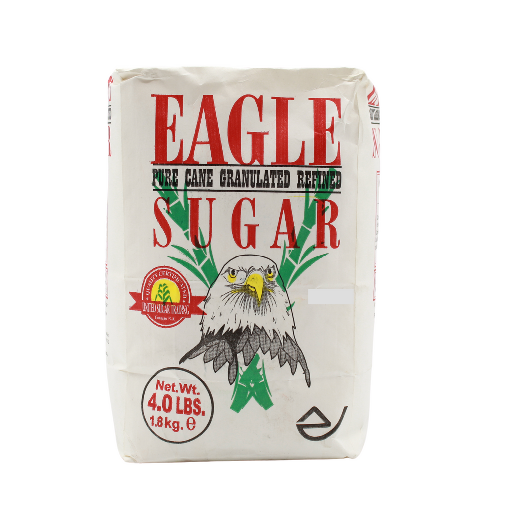 Eagle White Sugar Paperbag, 4 lb