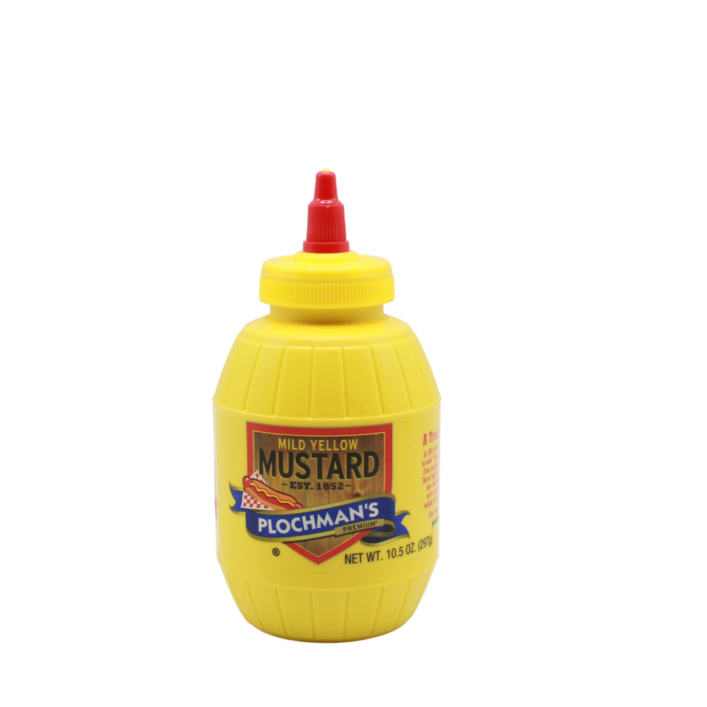 Plochman's Mild Yellow Mustard, 10.5 oz