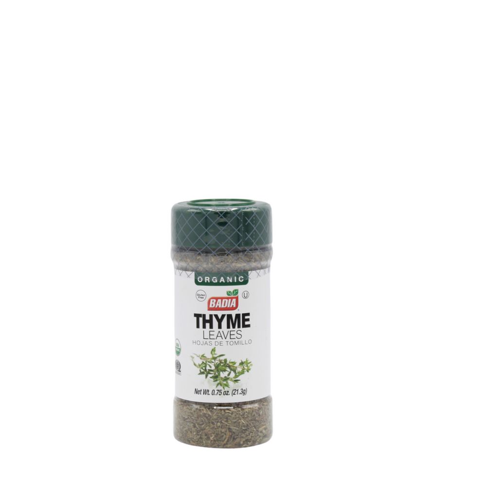 Badia Organic Thyme Leaves, 0.75 oz