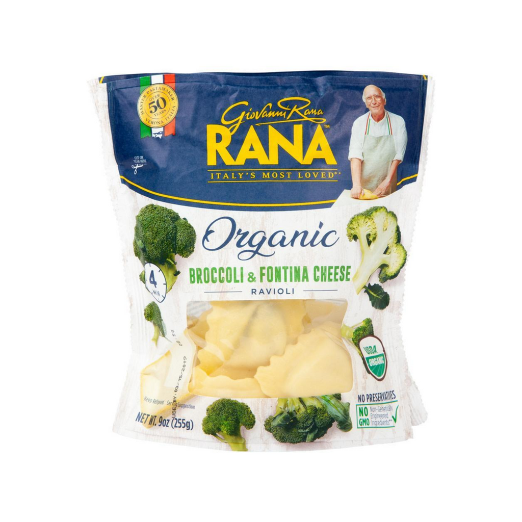 Giovanni Rana Organic Broccoli & Fontina Cheese, 9 oz