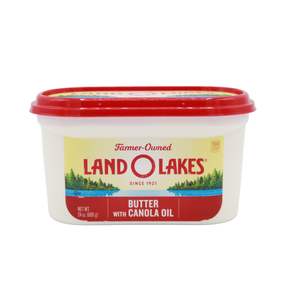 Land O Lakes Butter With Canola Oil, 24 oz