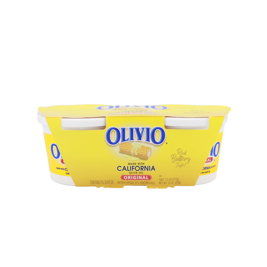 Olivio Original Butter, 2 x 7.5 oz