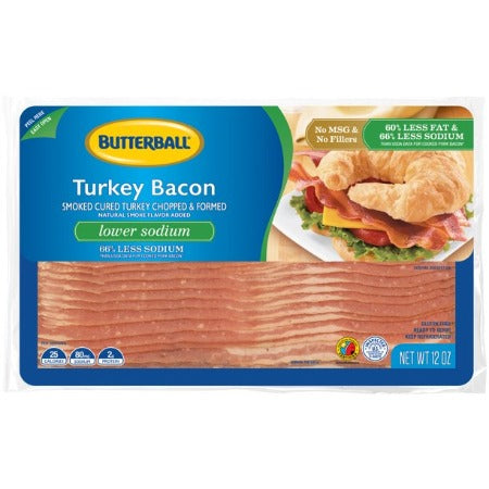 Butterball Low Sod Turkey Bacon, 6 oz