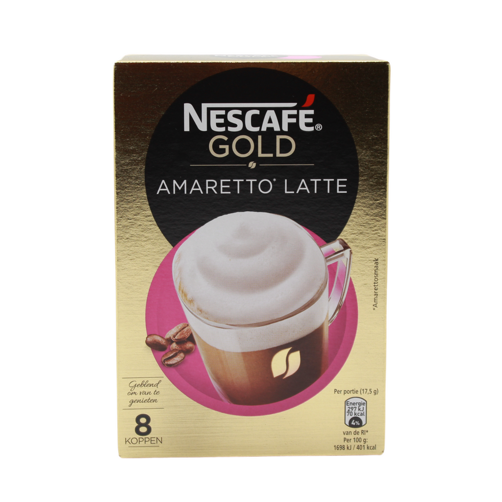 Nescafe Amaretto Latte, 8 x 17.5 gr