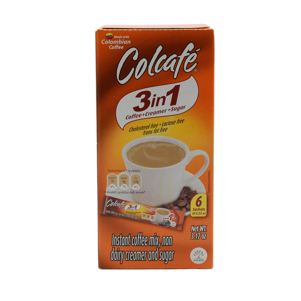 Colcafe Coffee Leche con Azucar, 3.17 oz