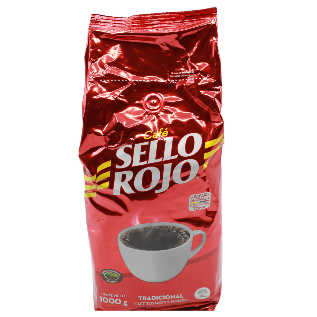 Colcafe Sello Rojo Ground Coffee, 1 kg