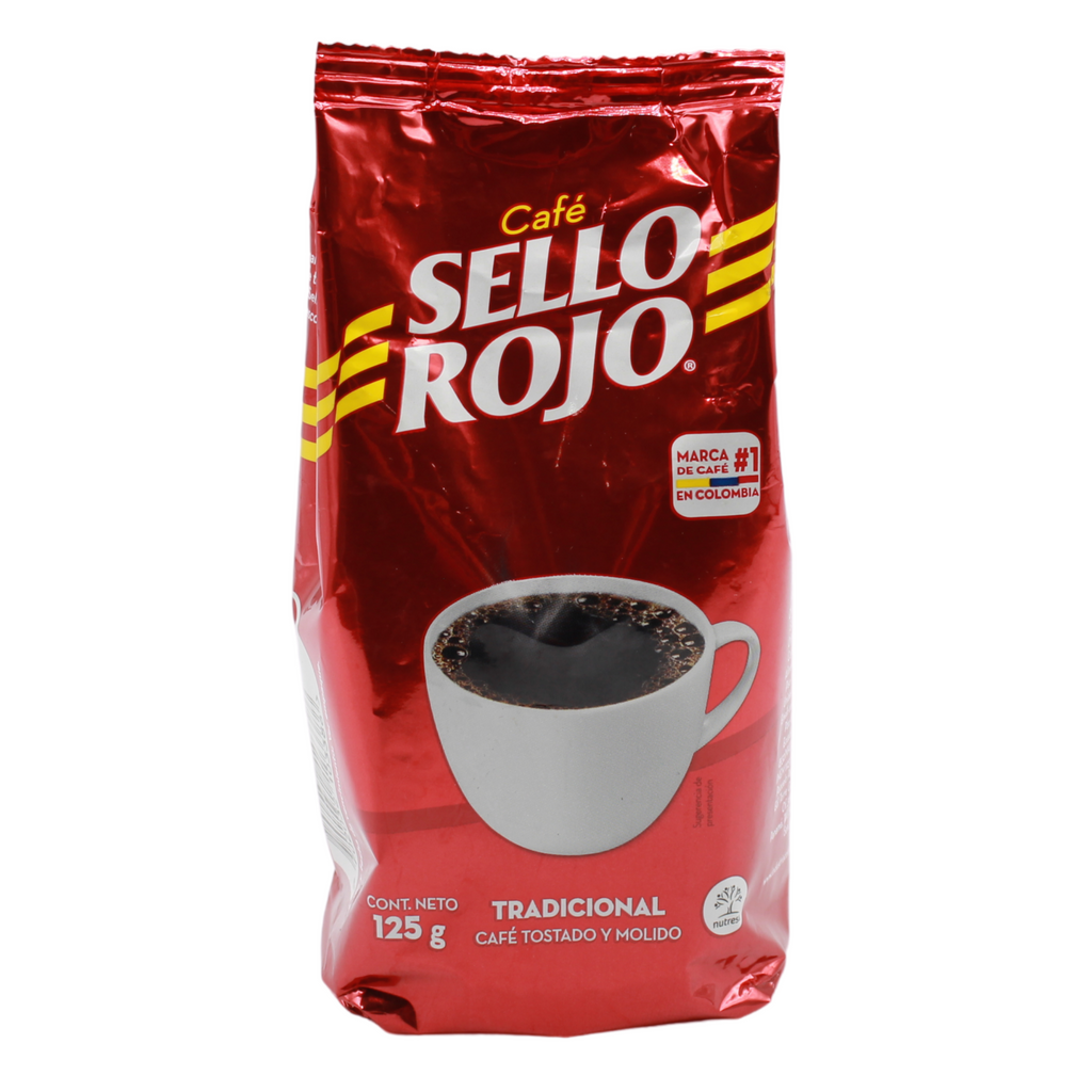 Colcafe Sello Rojo Ground Coffee, 125 gr