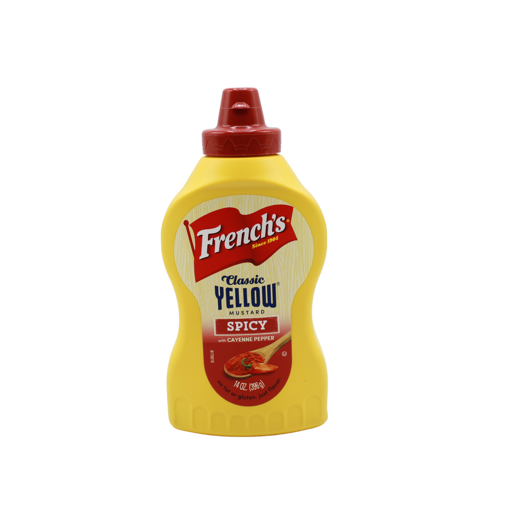 French's Classic Yellow Mustard Spicy, 14 oz