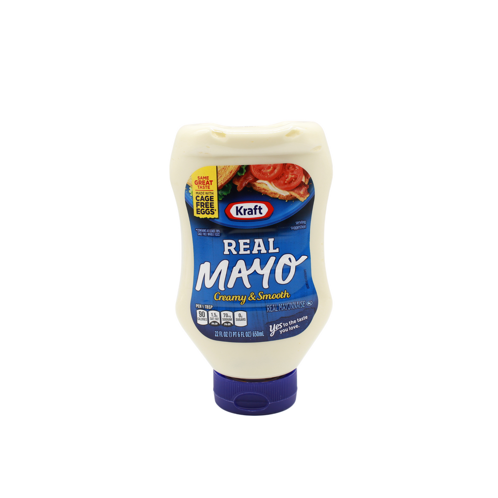 Kraft Real Mayo Creamy & Smooth, 22 oz