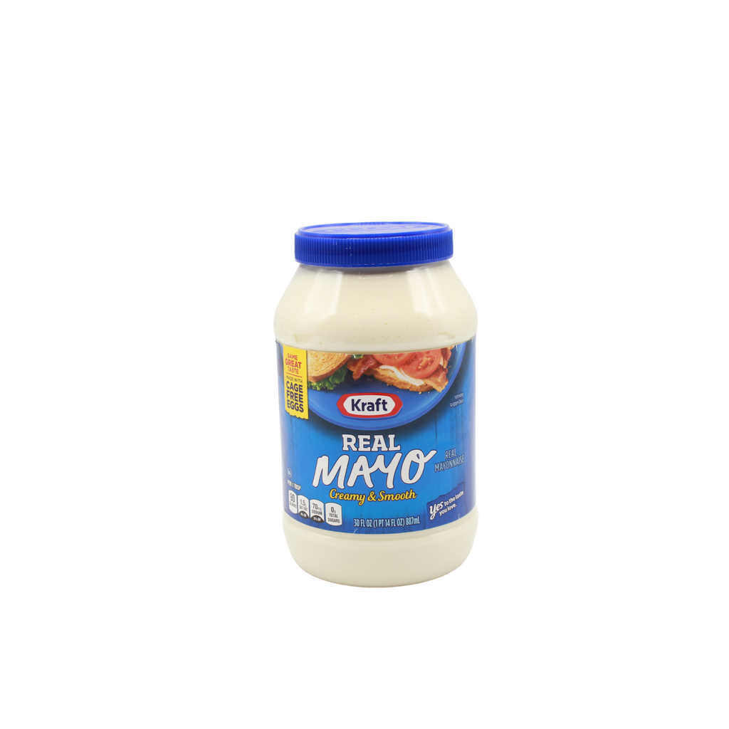 Kraft Real Mayo Creamy & Smooth, 30 oz