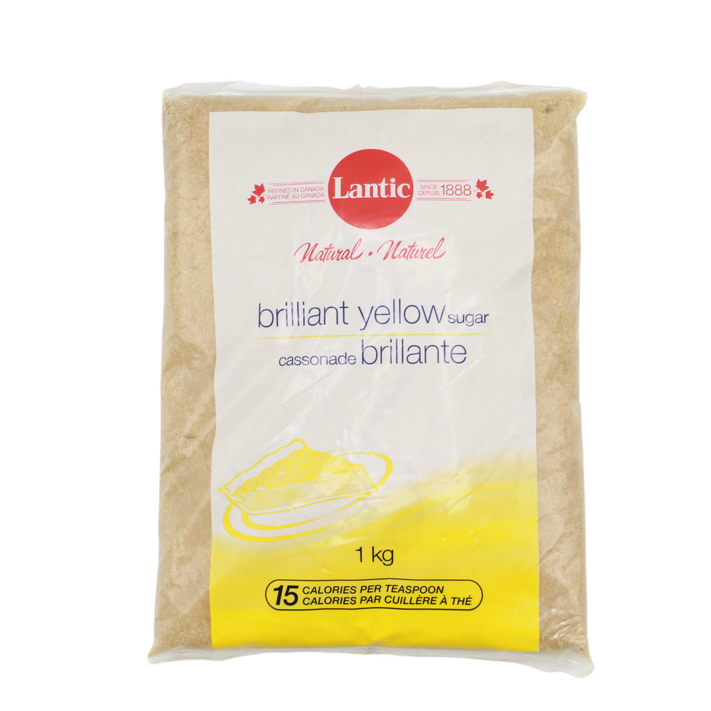 Lantic Brilliant Yellow Sugar, 1 kg