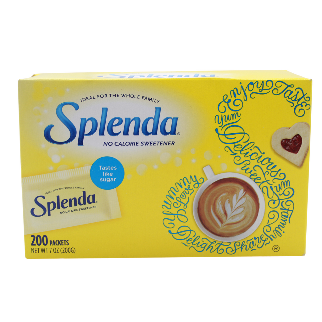 Splenda Sweetner Packets, 200 pc