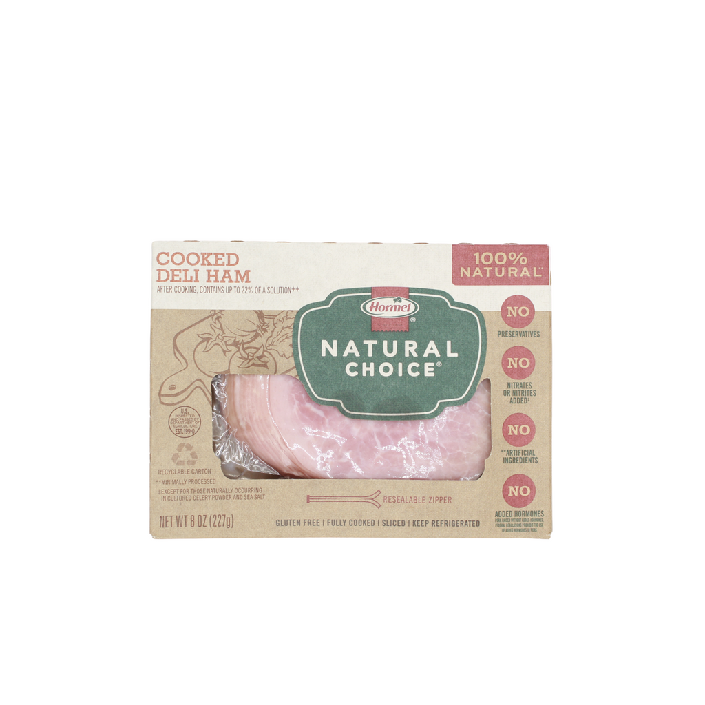 Hormel Natural Choice Cooked Deli Ham, 8 oz