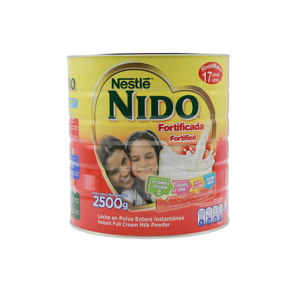 Nestle Nido Fortified Instant Full Cream Milk Powder, 2500 gr