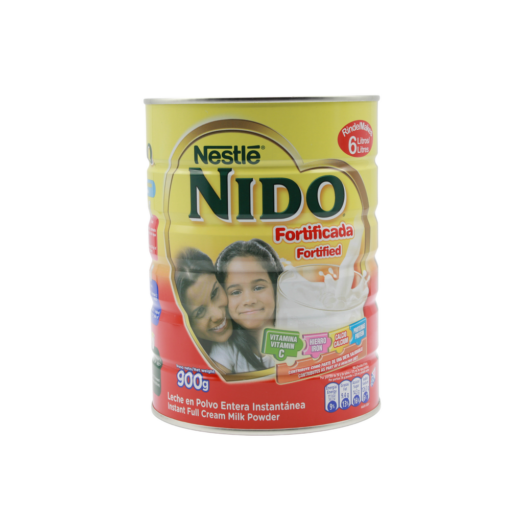 Nestle Nido Fortified Instant Full Cream Milk Powder, 900 gr