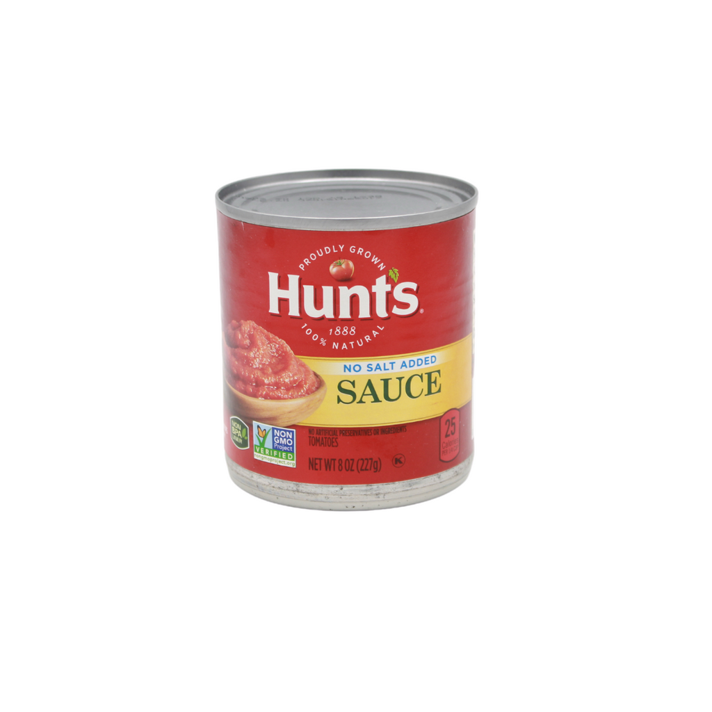 Hunts No Salt Added Sauce, 8 oz