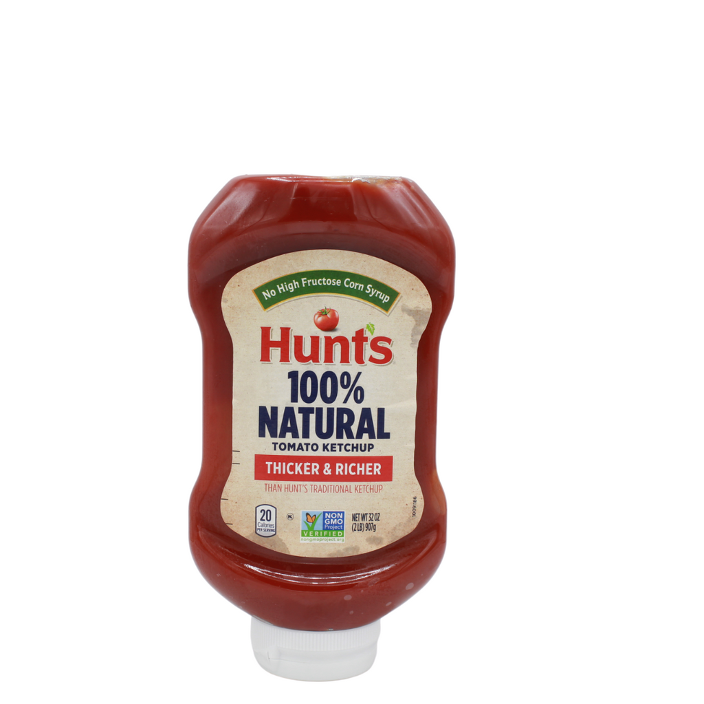 Hunts 100% Natural Tomato Ketchup, 32 oz