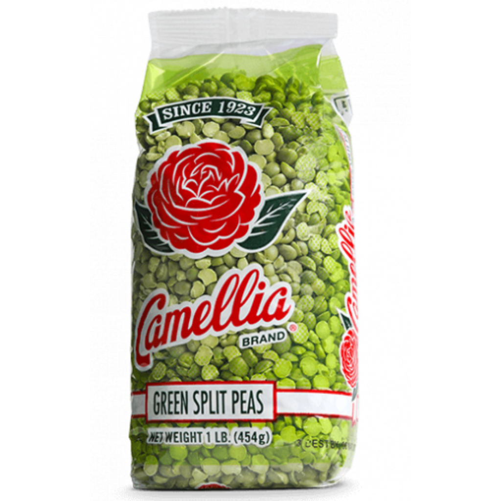 Camellia Green Split Peas, 1 lb
